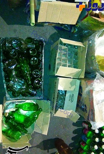 کشف ۶ هزار لیتر مشروبات الکلی توسط یگان امنیتی سپاه تهران +تصاوبر