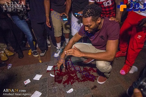 یک سیاه‌پوست در آمریکا به ضرب گلوله کشته شد +تصاویر