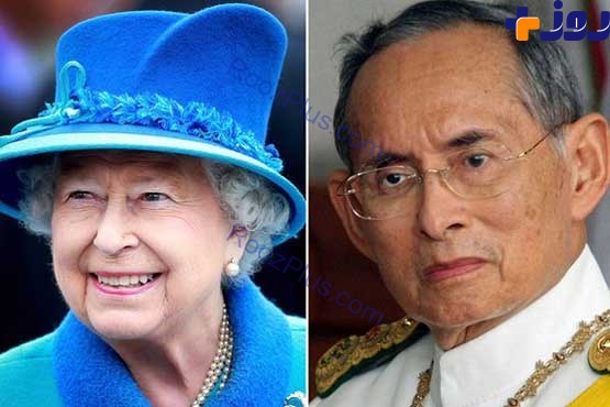 ملکه الیزابت دوم جانشین پادشاه متوفی تایلند شد