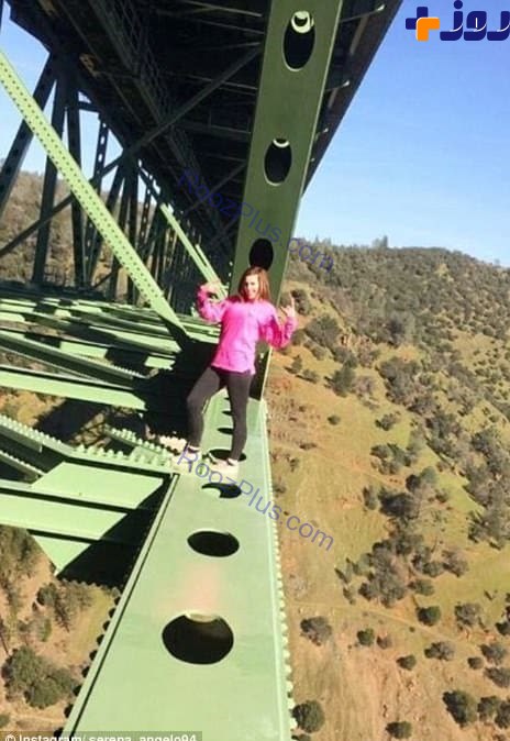 زنی که از بلندترین پل کالیفرنیا سقوط کرد و زنده ماند! +تصاویر