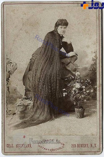 موی بلند زنان در عصر ملکه ویکتوریا +تصاویر