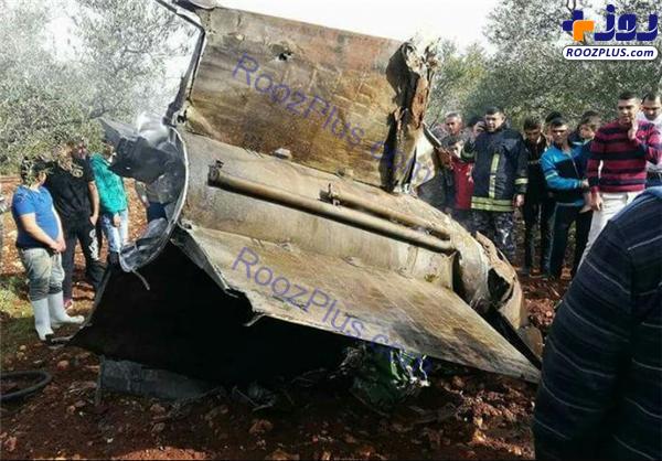 سقوط یک قطعه نظامی مشکوک در مرز اردن و سوریه +عکس