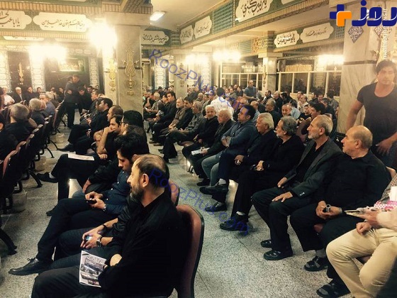 تصاویری از مراسم ختم مرحوم فلاحتی نژاد