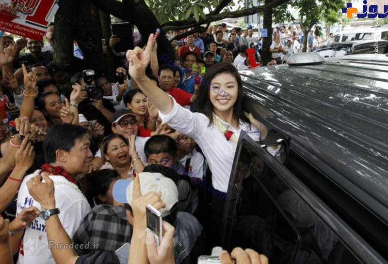 گزارش تصويری/بانوی جنجالي تايلند، از به قدرت رسيدن تا فرار به دبی