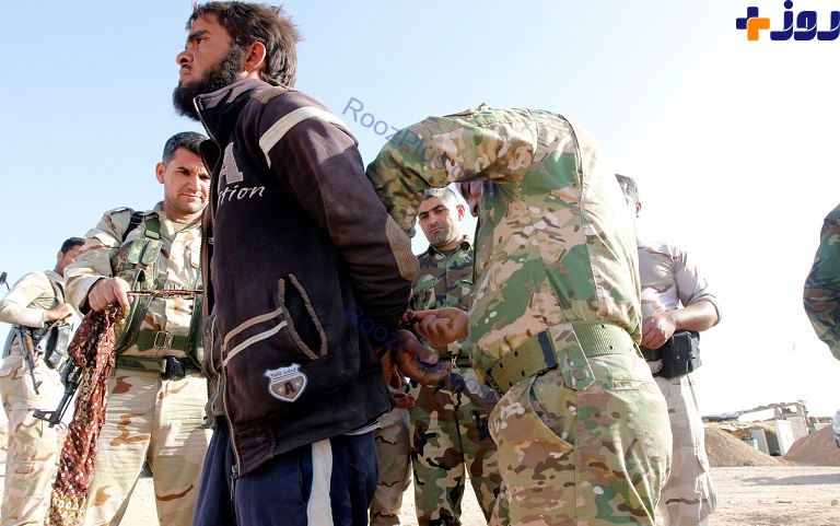 لحظه هولناک دستگیری تروریست‌های داعشی توسط نیرو‌های پیشمرگه +تصاویر