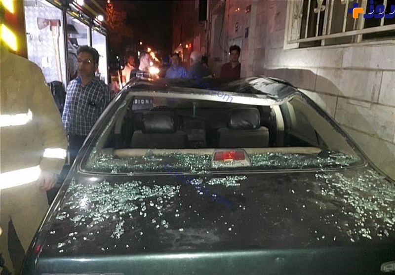 زن و شوهر تهراني كه از ترس آتش گرفتن خود را از طبقه دوم پرتاب كردند+تصاوير