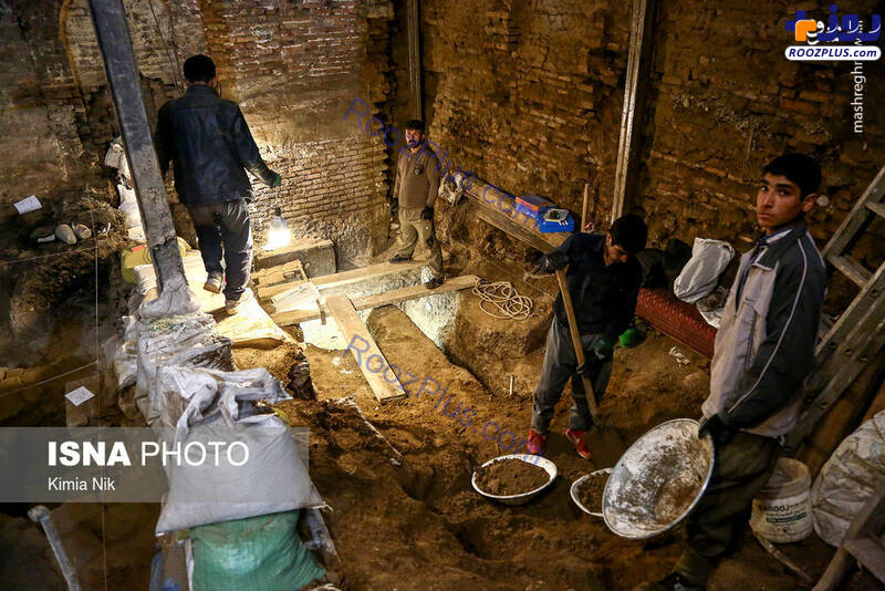 عکس/ عمر تهران در زیرزمین یک مغازه!