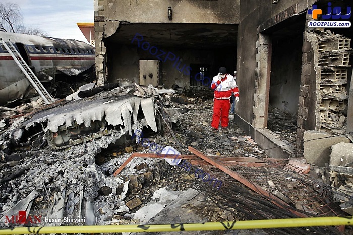گزارش تصویری از سقوط هواپیمای بوئینگ ۷۰۷ در کرج