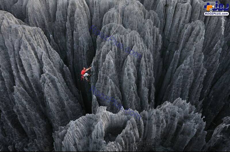 وسیع‌ترین منطقه صخره‌ای دنیا در عکس امروز نشنال جئوگرافیک +عکس