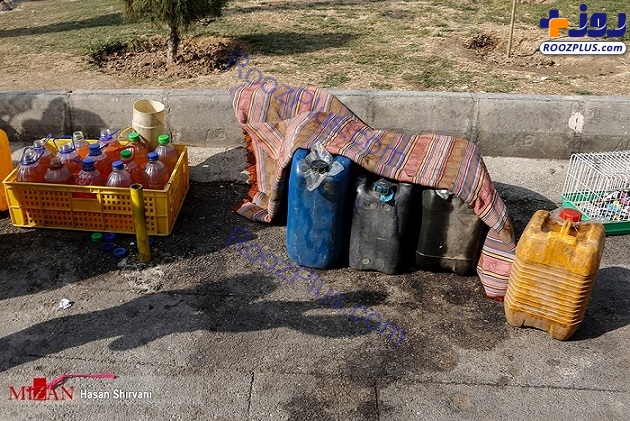 عکس/ جایگاه سوخت نامتعارف در تهران!