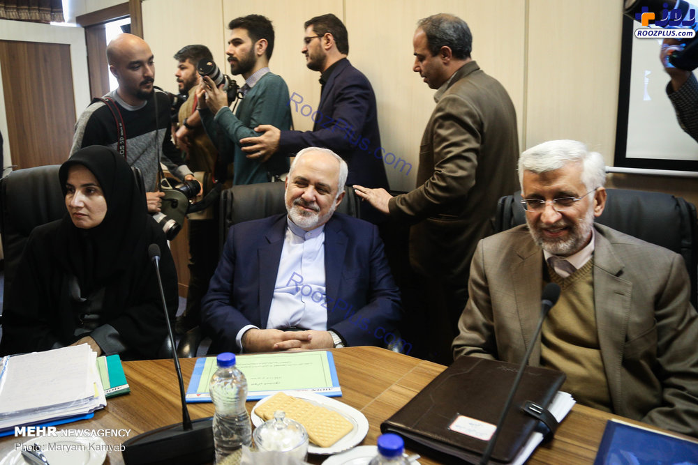 لبخند ظریف و جلیلی در یک قاب +عکس