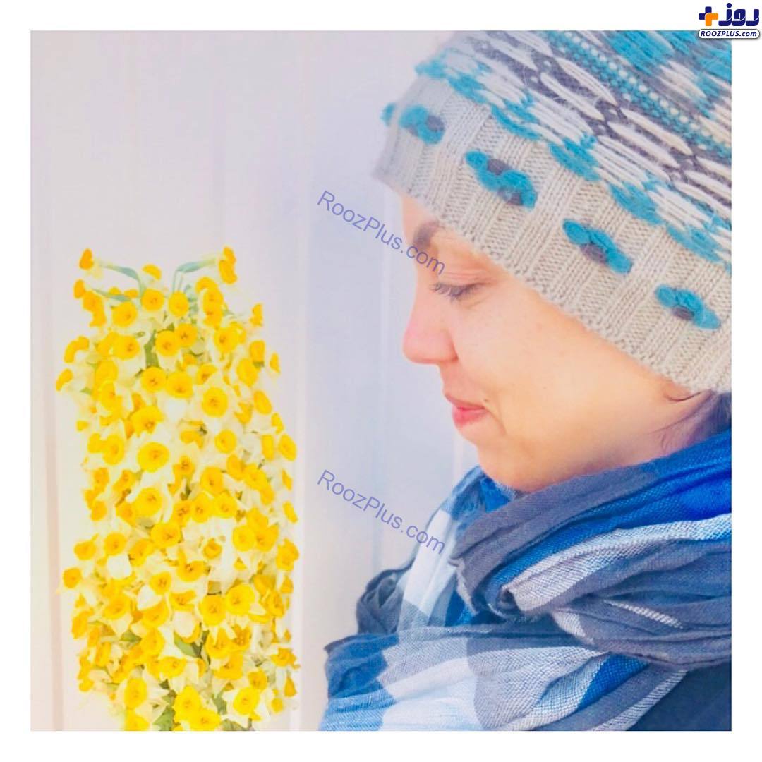 «نرگس کلباسی» با نرگس هایش +عکس