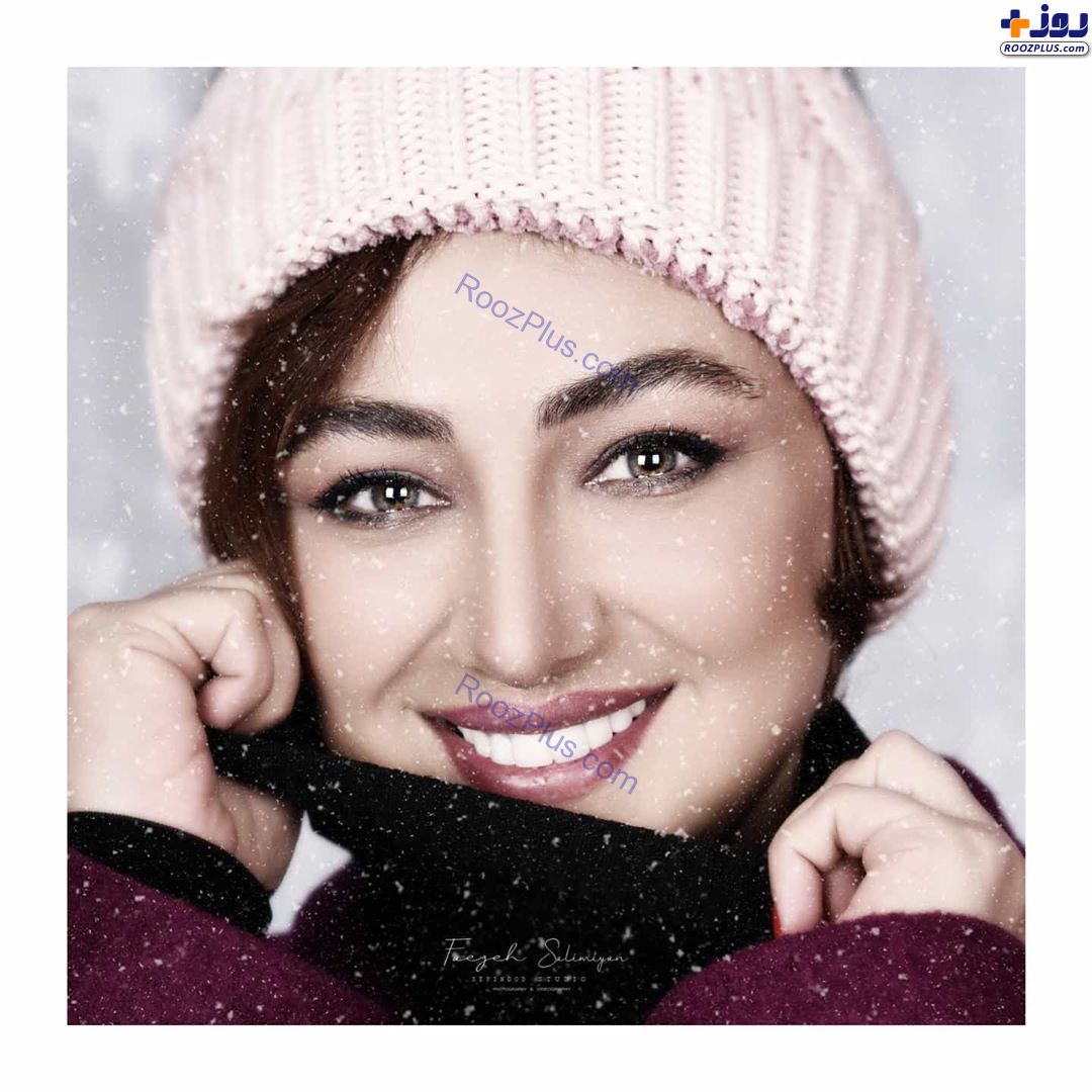 تیپ زمستانی ویدا جوان +عکس