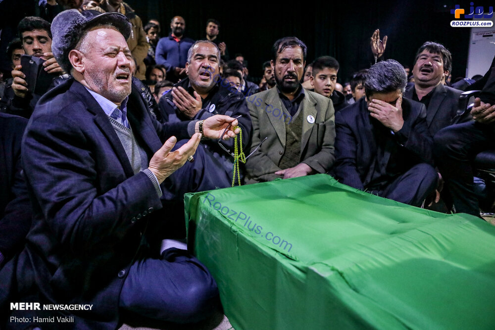 مراسم وداع با شهید مدافع حرم «محمدجعفر حسینی» +عکس