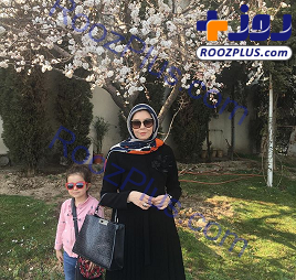 «آزاده نامداری» و دخترش بعد از 16 روز قرنطینه +عکس