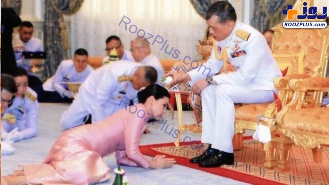 پادشاه تایلند با محافظ شخصی‌اش ازدواج کرد! +عکس