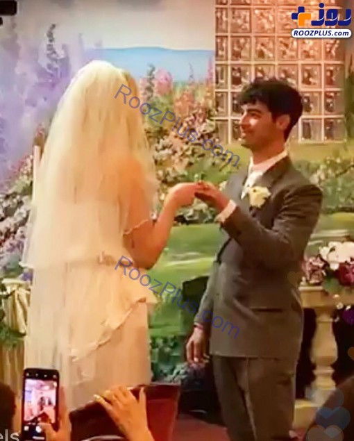 ازدواج غیرمنتظره بازیگر معروف در لاس وگاس+ عکس