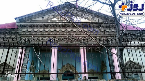 رنگ‌آمیزی یک بنای تاریخی برای سریال! +عکس