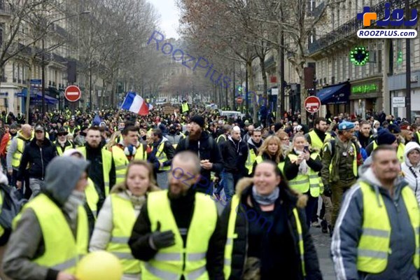 عکس/ برگزاری بیست‌ونهمین شنبه اعتراضی در فرانسه