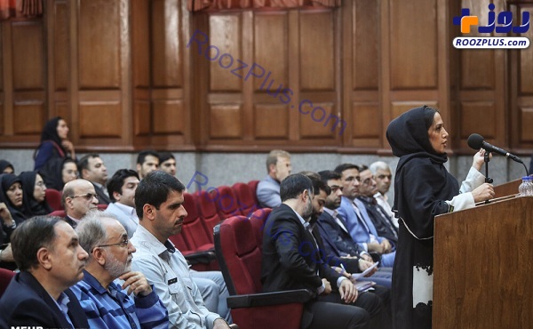 دختر محمدعلی نجفی در دادگاه پدرش/تصاویر