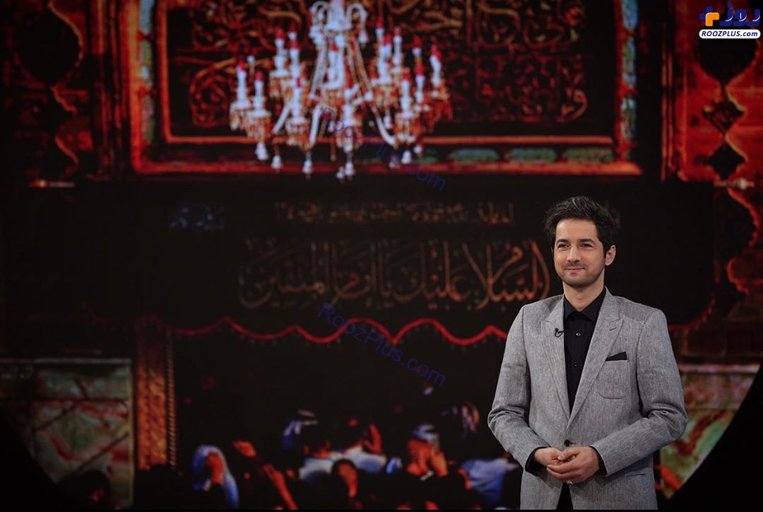 مجری سمت خدا در شب اول محرم +عکس