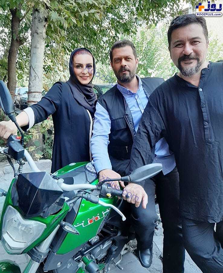 عکس/علی و احسان و مرضیه در یک قاب