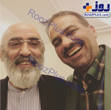 مازیار ناظمی و استاد دوست‌داشتنی‌اش +عکس