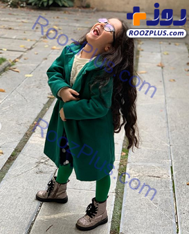 عکس خوشحال‌طور دختر مجید صالحی