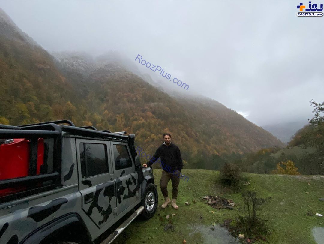 عکس/طبیعت‌گردی حنیف عمران‌زاده