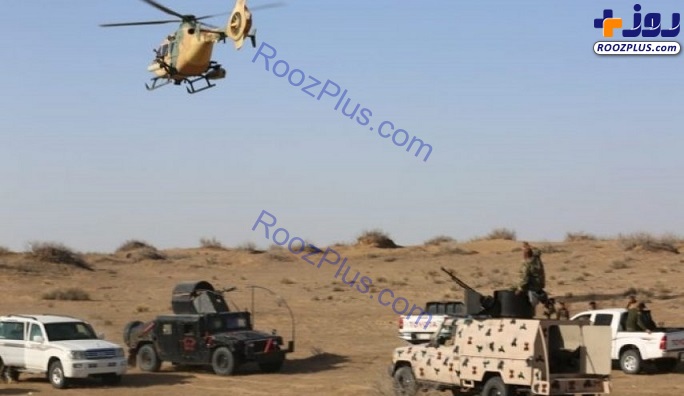 الحشد الشعبی 5 مخفیگاه داعش را منهدم کرد +تصاویر