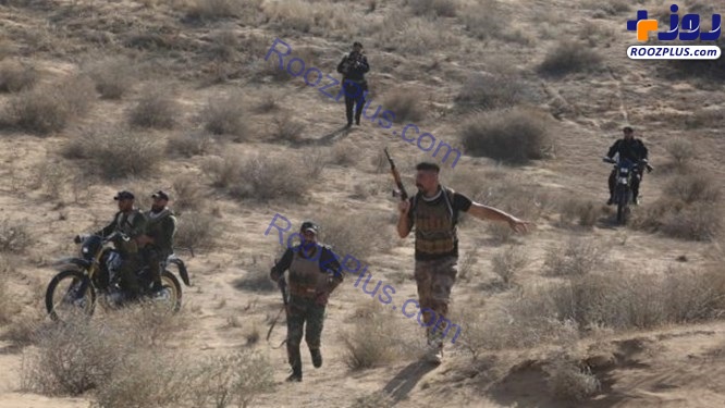 الحشد الشعبی 5 مخفیگاه داعش را منهدم کرد +تصاویر