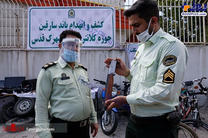 ابزار کار سارقان خودروی تهران + تصاویر