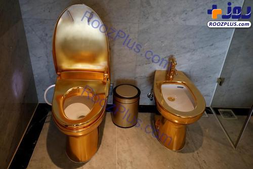 دستشویی هتل طلایی شهر هانوی! +عکس