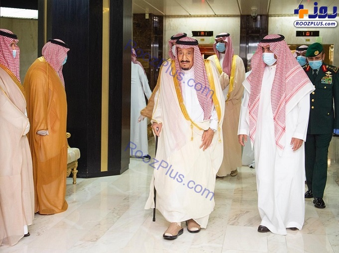 پادشاه سعودی از بیمارستان ترخیص شد + تصاویر