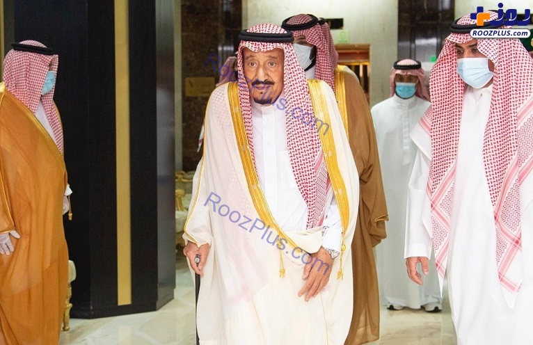 پادشاه سعودی از بیمارستان ترخیص شد + تصاویر