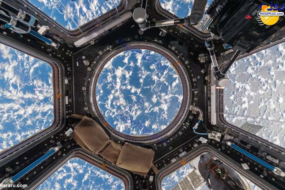 تصاویری از داخل ایستگاه فضایی بین‌المللی