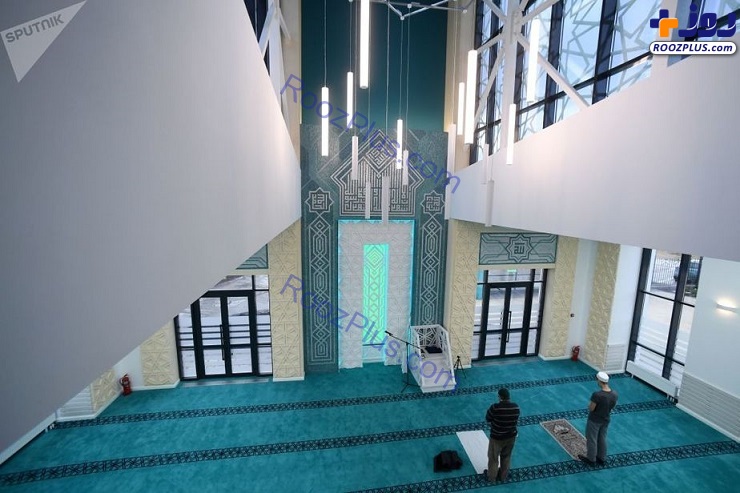 مسجدی به سبک هایتک در روسیه + تصاویر