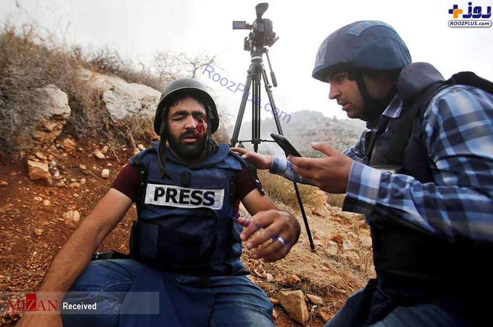 عکس/ سختی های کار خبرنگاران