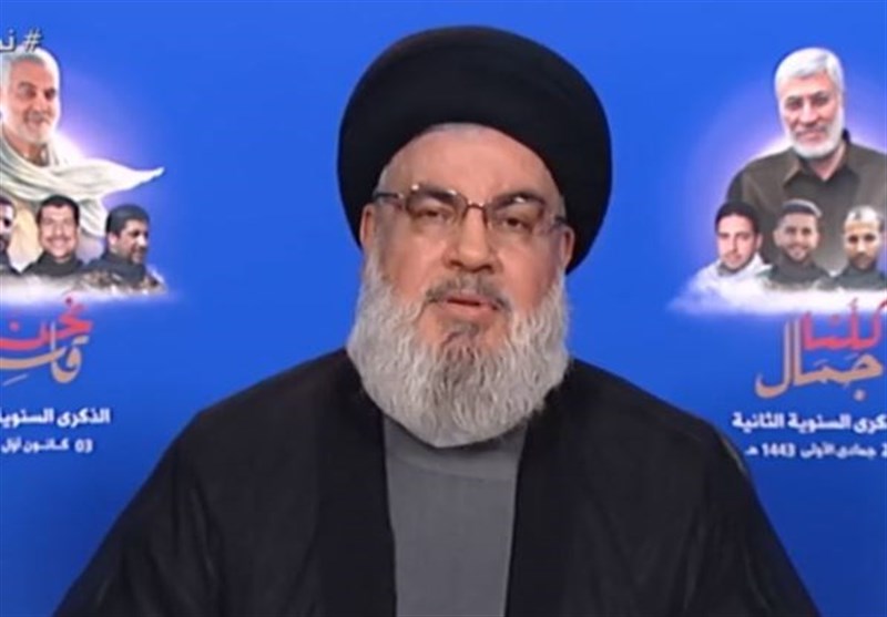 سخنرانی سیدحسن نصرالله به‌مناسبت سالگرد شهادت سردار سلیمانی