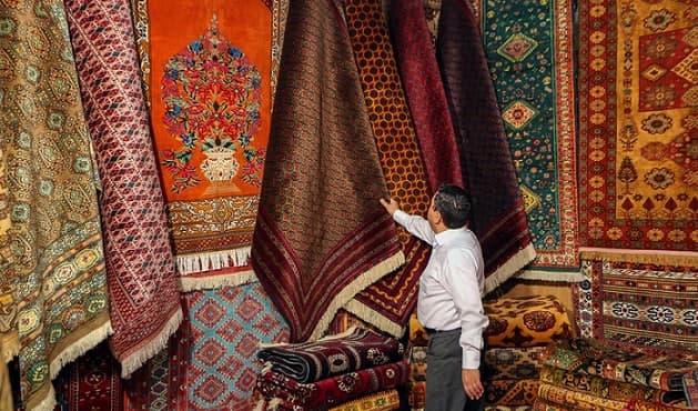 صادرات فرش دستباف ایران از ۲ میلیارد دلار پارسال به ۶۰ میلیون دلار رسید