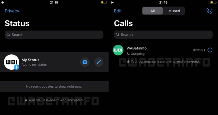 واتساپ چت‌ ها و تماس‌ ها را رمزگذاری می‌ کند