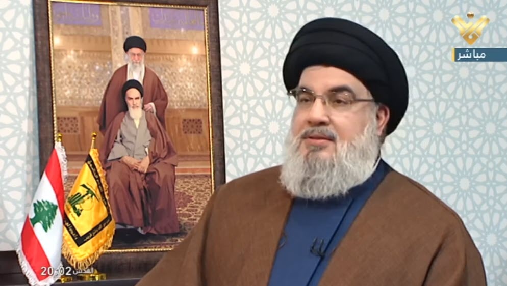 سید حسن نصرالله: جمهوری اسلامی ایران، الگوی استقلال و آزادی در سراسر جهان است/آمریکا از جنگ با ایران می‌ترسد/ ایران به هر حمله اسرائیل پاسخ شدید خواهد داد