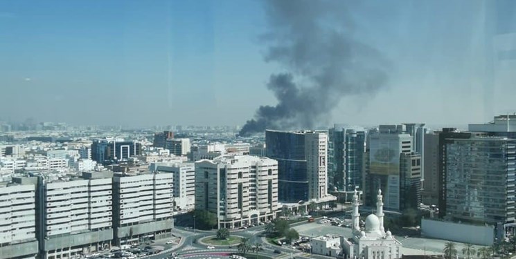 آتش سوزی در دبی