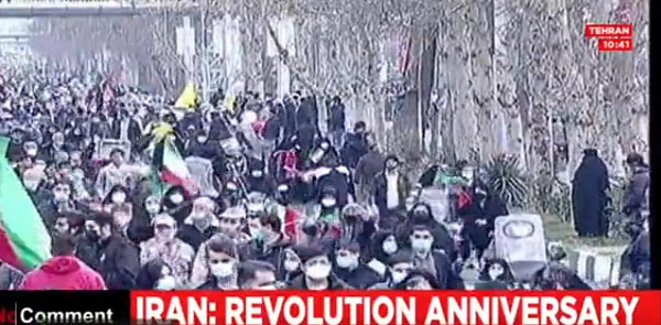 بازتاب راهپیمایی ۲۲ بهمن در رسانه‌های بین المللی