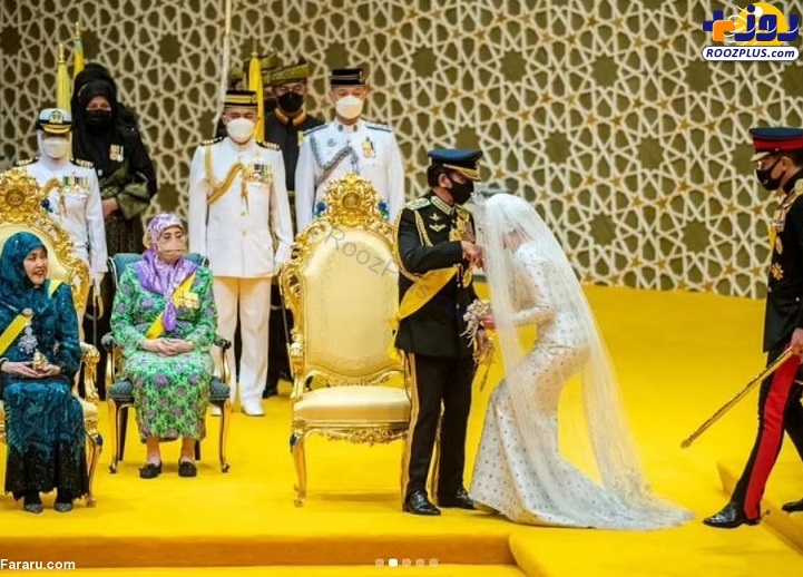 جشن عروسی دختر سلطان برونئی +تصاویر