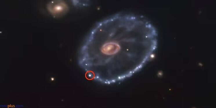 لحظه انفجار یک ستاره در فاصله ۵۰۰ میلیون سال نوری از زمین +عکس