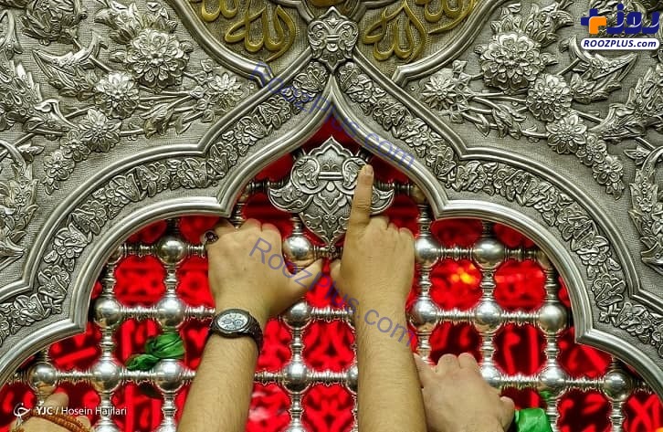 تصاویری خاص از ضریح شش گوشه اباعبدالله (ع) در شب قدر