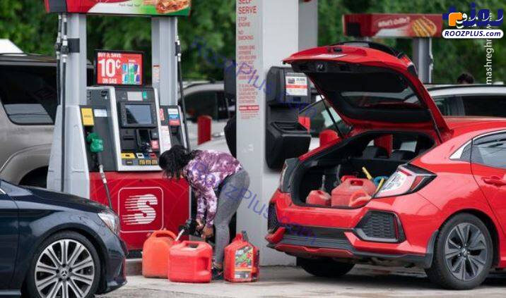 کمبود بنزین در آمریکا پس از حمله سایبری/عکس