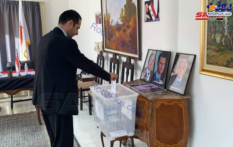 انتخابات ریاست جمهوری در سوریه +عکس