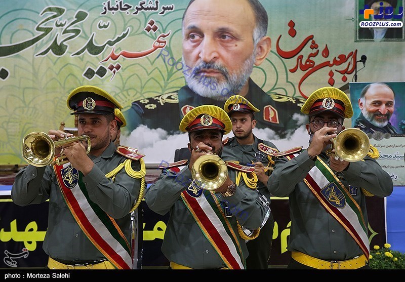 چهلمین روز شهادت سردار شهید محمد حجازی +عکس